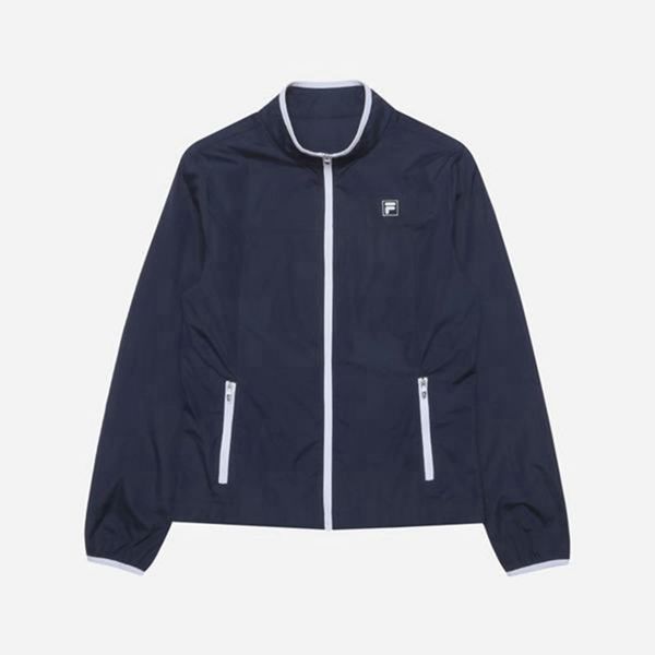 Chaquetas Fila Mujer Azul Marino - Golf Windbreaker - España 617023IPZ